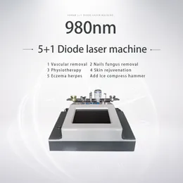 Hochleistungs-980-nm-Diodenlaser-Gefäßentfernungsgerät zur Behandlung von Besenreisern und Nagelpilz