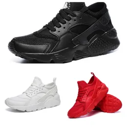 Löpskor män skor sommar luft mesh sport trippel w för män huarache run sneakers designer unisex andningsbara gs sneakers män tränare chaussure hommei