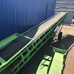 Manufacturer's direct selling belt conveyor, movable lifting conveyor for grain conveying