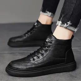 Qualitätsspitzen High Designer Up Männer Stiefel halbe klassische Stil Schuhe Winter Herbst Schnee Knöchel Freier Mann Stiefel Fabrik -Artikel R für Sie