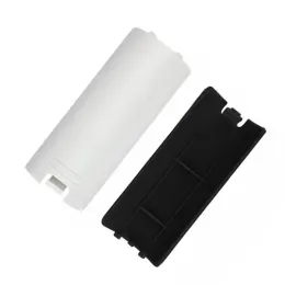 Custodia copribatteria Custodia Shell per telecomando Nintendo WII colore bianco nero Alta qualità LL