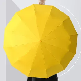 حقيبة المظلات لطيفة المظلة المظلة أطفال شاطئ الأشعة فوق البنفسجية أوتوماتيكية صفراء قابلة للسحب kawaii مقاومة للرياح جواردا تشوفا في الهواء الطلق