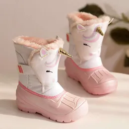 Kar Ayakkabıları Top Yüksek 23096 Pamuk Yüksek kaliteli Unicorn Bot Erkek Kadın Öğrenci Çocuk Ayakkabı SKU Çin Fabrikası