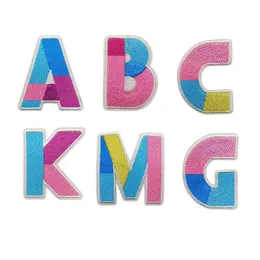 Notions Colorf Letter Embroidered Iron Ones Sew On Alphabet A To Z Appliques Sticker For Hats Shoes Jackets Diy Craft Sewing Drop De