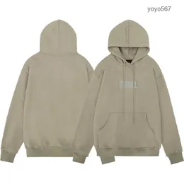 2023 Designer-Hoodie Kith Box bestickte Oversize-Pullover Patendruck passendes Fleece locker sitzender lässiger hochwertiger Herren-Hoodie YYEC