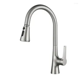 Kitchen Faucets Single Handle Pull-out Mixer And Cold Water Faucet Countertop Installation Spout Sink Mixing Faucet.