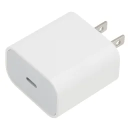 Typ C ładowarka ścienna PD 20W Szybka Podróż Home Telefon Momórkowy Adapter zasilający US PLIP dla Samsung Xiaomi Smartphone LL