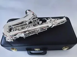 Silver Original 901 en-till-en-struktur B-Key Professional Curved Soprano Saxophone All-Silver Jazz Instrument Saxo Soprano 00 00