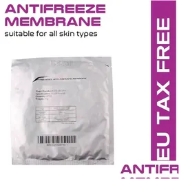 Andra hälsoskönhetsartiklar Tillbehör Delar Antize Membrane Hine Conserable Cryoterapy Cooling Gel Pad Fat Anti Ze For Cold Weight Dhood