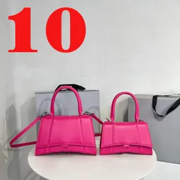 حقيبة DAPU Hourglass New Bag Ladies Hand-Held One-Conder Diagonal Bag Gentle Pink All-Match Black
