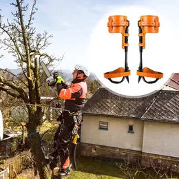 Tree Climbing Gear With Adjustable Tree Spikes: Heavy Duty Steel