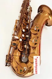 Classic Coffee Gold Mark VI One-in-One Onection B-Key Tenor Saxophone Saxophone Sound Professional Sound 00