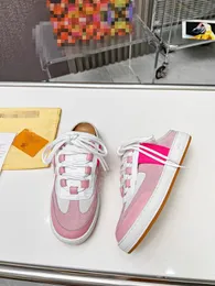 2023 New Luxury Brand Casual Shoes Designer Letter Men Shoes High Quality Women Fashion and Comfortable Calf Leather Breathable Low Top 1019