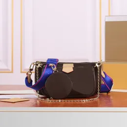 Дизайнерская сумка на плечо Модный кошелек женская сумка сумки через плечо роскошная классическая композитная сумка-мессенджер сумочка кошелек розовая сумка слинг сумка клатч сумка-конверт сумка