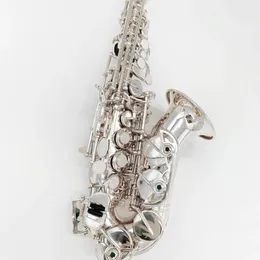 Silver 901 professional bending soprano saxophone B flat Japanese structure craft jazz instrument high quality timbre 00