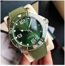 New arrival 41MM Conquest L3.781.4.96.6 Mens Watches Automatic Mechanical Movement Stainless Steel Bracelet Concas Ceramic Bezel Withwatches L05