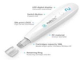Hydra Pen H2 Microneedling Dermapen Microneedle Aplicador de soro de infusão automática Dr Mico Needle Aqua Kit de umidade para uso doméstico Hou4373725