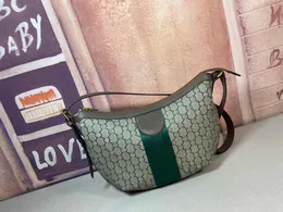 2023 Moda Tasarımcısı Yüksek Kalite Sonbahar/Kış Koleksiyonu Popüler Yarım Ay Omuz Çantası Crossbody Bag X598125