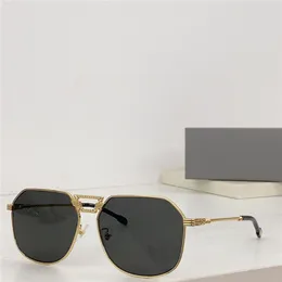 Nuevo diseño de moda gafas de sol piloto 40038U marco de metal patillas de cuerda náuticas clásicas estilo simple y popular gafas de protección UV 400 para exteriores