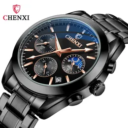 Chenxi 905A Ny Man Wristwatch Business Chronograph Men tittar på Top Brand Sport Man Clock