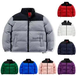 R0SN Męskie i damskie Down Parkas Designer Men and Women's Down Down Curtha Hafting Letter Rainbow Classic