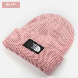 Foreign trade e-commerce for autumn and winter new brand knitted hats wool pullover hats for men and women outdoor bike warm cold hats.