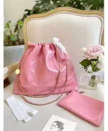 Sac poubelle à bandoulière pour femmes, shopping, tendance, chaîne, tout assorti, nouvelle collection