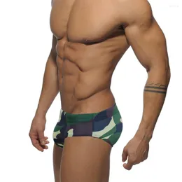 Men's Swimwear Swimsuit Briefs Surfing Camouflage Swimming Push-Up Sexy Bikini Men Bathing