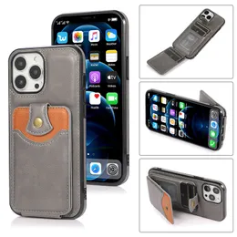 Multifunction Card Holder Wallet iPhone 15 Case for iPhone 14 13 Pro Max 12 11 Plus TPU Pocket Case