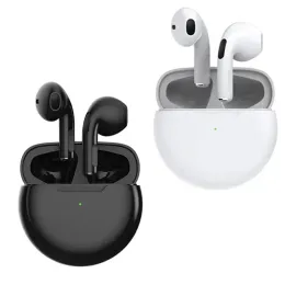 Pro6 tws toque inteligente fone de ouvido sem fio bluetooth 5.0 estéreo com cancelamento ruído esportes fone auditivo para xiaomi huawei apple