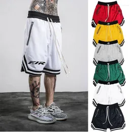 Mäns shorts 2023 Summer FJR 1300 Motorcykellogo Logo Print Solid Color Sweatpants Casual Drawstring Elastic Midje andas Sportstrandbyxor