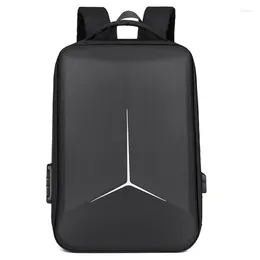 Mochila estojo rígido 17,3 "bolsa para computador portátil masculino e feminino universal grande capacidade à prova d'água