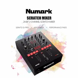 Numark/Luma 스크래치 2 채널 DJ 플레이어 믹싱 테이블 내부 Seratodvs 사운드 카드 인 Infader