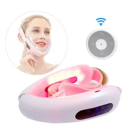 Massager twarzy EMS mikrokrądowy maszyna Piękna pielęgnacja skóry twarz masażer podwójny podbródka v kształt wibra