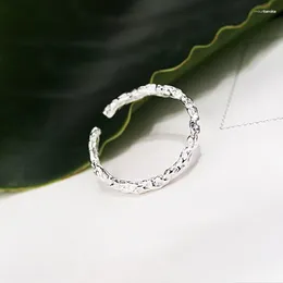 Wedding Rings Simple Style Handmade Round Circle Sugar Paper Shape Adjustable For Women Lady Trendy Retro Original Fashion Jewelry