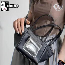 Evening Bags Y2K Girl Harajuku Women Gothic Slivery Folding Versatile Handbag Punk One Shoulder Advanced Design Versatile Crossbody Bags Tote 231019