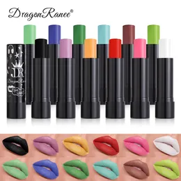 Batom DRAGON RANEE é legal de longa duração batom fosco maquiagem delineador labial cosméticos lábios vara beleza saúde
