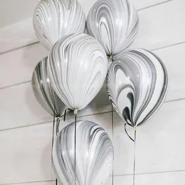 Party-Dekoration, 10 Stück, Achat-Ballon, 30,5 cm, mehrfarbig, Latex, Hochzeit, Geburtstag, Kinderspielzeug, Jahrestag, Heliumversorgung, Babyparty