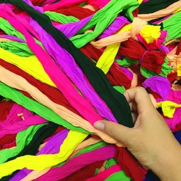 Декоративные цветы, 20 шт., разноцветные нейлоновые чулки для изготовления цветов своими руками, аксессуары для рукоделия, свадебный дом