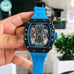 Herrvinnor klockor Richrd Mileres RM053 Superclone Active Tourbillon Watches armbandsur designer lyxmekanik Leisure RM5301 Automatisk mekanisk bl xuypa