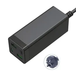 W przypadku MacBooka / iPad / iPhone Multi -Port 85W GAN GAN PLEFEL SHARGER PD 65W Szybkie adapter - AU Plug