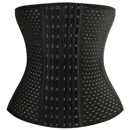 Mulheres Shapers Cintura Trainer Cincher Corpo Shaper Roupa Interior Lingerie Barriga Slim Cinto Pós-Parto Controle Underbust Aço Desossado Espartilho 231021