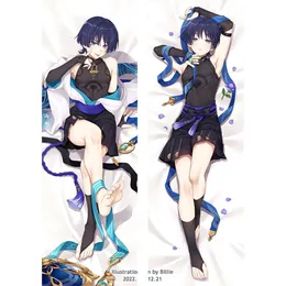 Cosplay Genshin Impact Wanderer Scaramouche Hing Body Dakimakura Pillow Dwustronna poduszka