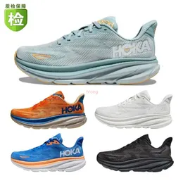Hiking shoes Outdoor running shoes Hoka One Clifton 9th Generation Running Shoe Li Is the Same Road Breathable Cushioned Sneaker