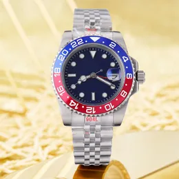 Lyx män horloge titta på automatisk mekanisk rörelse casual klockor rostfritt stål rem 40mm vattentätt armbandsur födelsedagspresent montres de luxe orologio man