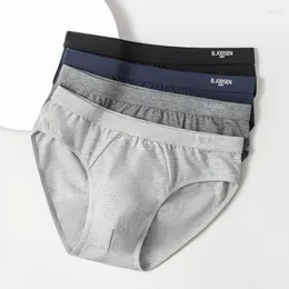 Underpants High Quality 4Pcs Youth Men Cotton Panties Breathable Comfortable Shorts Male U Convex Pouch Homme Soft Underwear 2023
