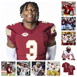 Boston College Eagles Football Jersey 5 Kam Arnold 15 Quintayvius Hutchins 29 Jason Scott 73 Christian Mahogany 84 Taji Johnson 9 Dante Reynolds 58 Ryan Mickow