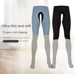 Herrens termiska underkläder Summer Tight Cycling Shorts 5-punkts Sportbyxor Medium midja ihålig luft som körs under slitage