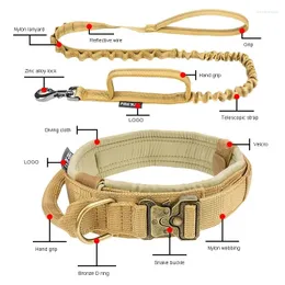 Dog Collars Pet Tactical Collar Traction Rope Outdoor Training Supplic