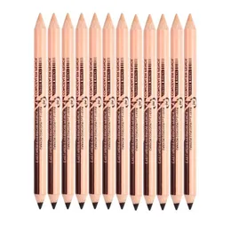 新しい48pcslot maquiagem eye brow menow makeup double function yeabrow Pencils Concealer Pencils Maquillaje6280082